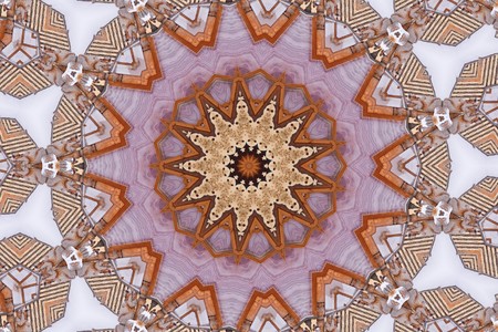 Kaleidoscope, linoleum  