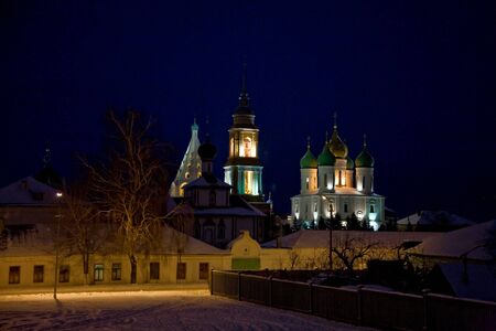 Kremlin is in town Kolomna