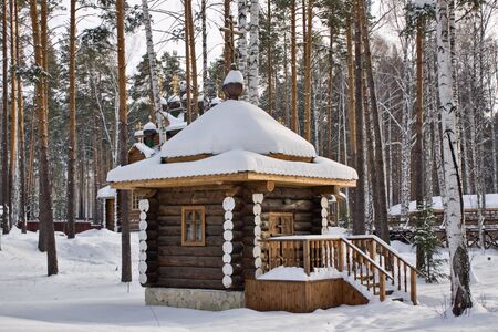 Ganina pit. Friary.  Burial-place remains of family of the last Russian emperorの写真素材