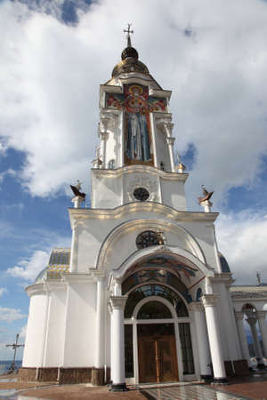 Temple, devoted memory of lost on waters