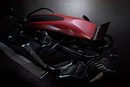 Collection of the barberの写真素材