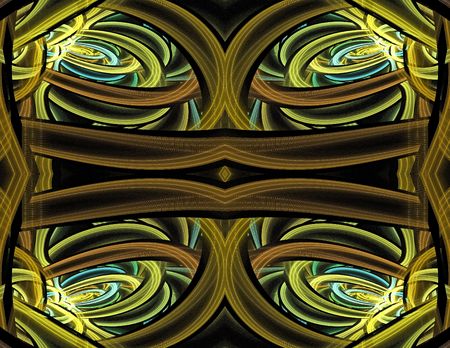 Fractal  kaleidoscope