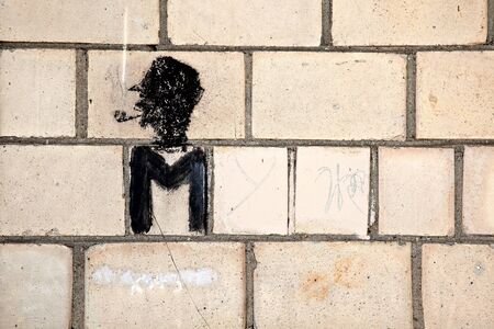 Man toiletの写真素材