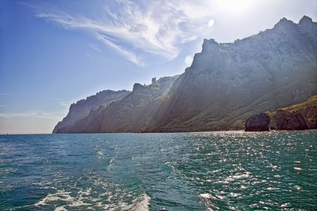 Kara Dag Mountainの写真素材