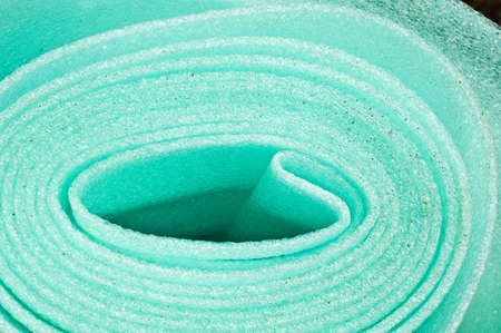 Building material is a polyethylene, green backgroundの写真素材