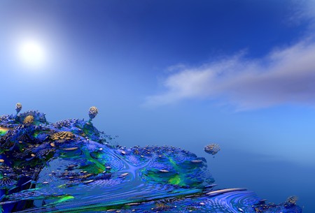 Fractal 3Dの写真素材