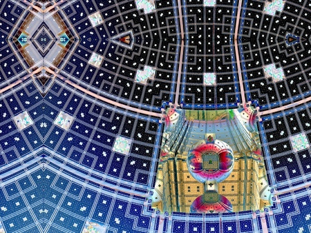 Fractal. Alienの写真素材