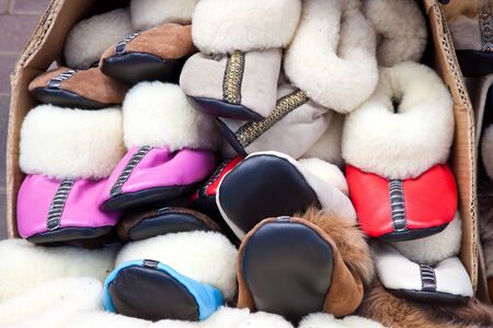 Market, slippers