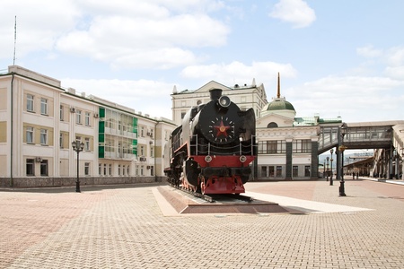 Monument of Trans-Siberian Railwayのeditorial素材