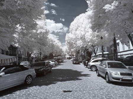 Odessa, the urban view.  IRのeditorial素材