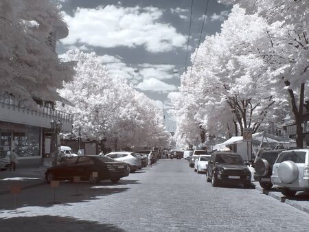 Odessa, the urban view.  IRのeditorial素材