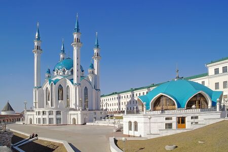Kazan, mosque Qolsharifのeditorial素材