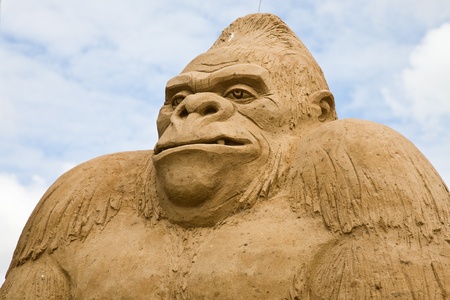 Figures from the sand