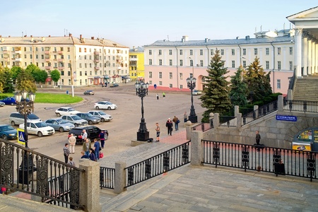 Area before the train station 