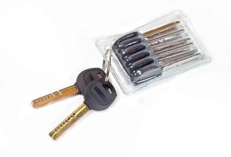 Keys from a door