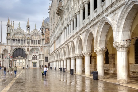 Venice. In piazza San Marco