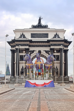 Monument in honour victory in 1812 
のeditorial素材