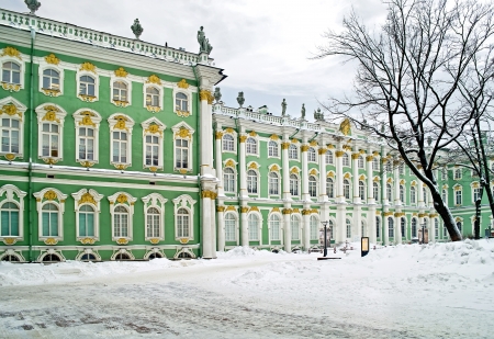 Winter palace. Courtyardのeditorial素材