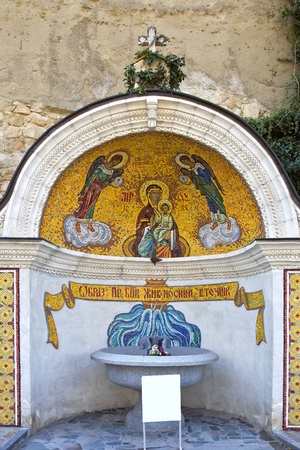 Uspensky Cave Monasteryの写真素材