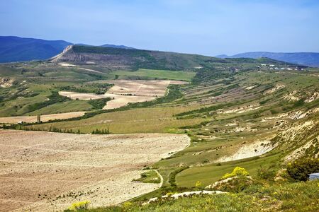 View from a mountain Uzun-syrt