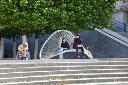 On the streets of Brusselsのeditorial素材