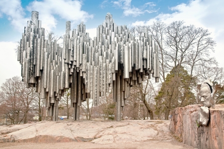 Famous Finnish composer Jean Sibelius.の写真素材