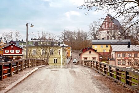 City of Porvoo. Bridgeの写真素材