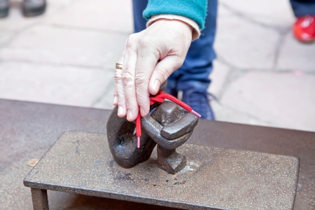 Boy, wish-fulfillingの写真素材