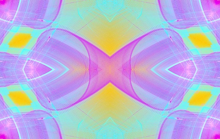 Surrealism picture made on mathematical formulas