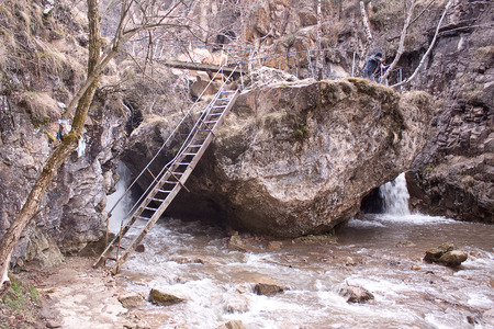 Honey waterfallsの写真素材