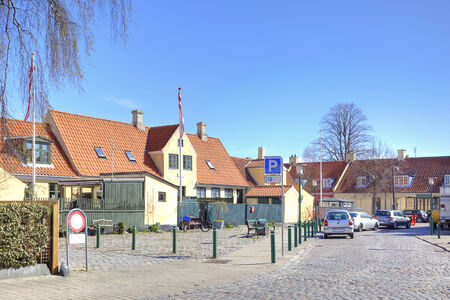 Fishing village with houses of the 16th century, where it is forbidden to reconstruct the facades of...