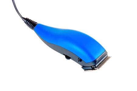 Domestic machine hair clipper isolated on a white background
