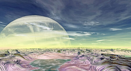 Abstract unknown planets are in deep space