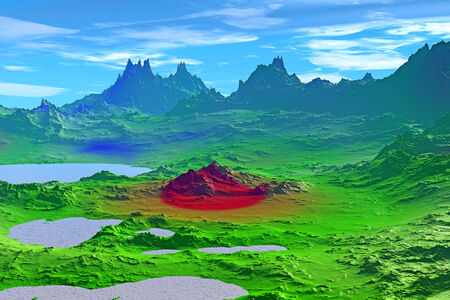 Abstract unknown planets are in deep space

の写真素材