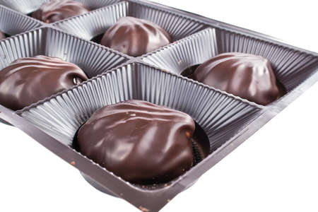 Delicious sweet pastry good is isolated on a white backgroundの写真素材