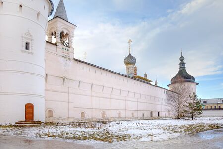 RUSSIA, ROSTOV - January 03.2015: Eldest city of Russia. Included in the Gold Ring of Russia. Kremlin is in city Rostovのeditorial素材