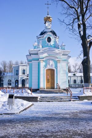 The Royal chapel in the Forecourt of the city of Pskovの写真素材