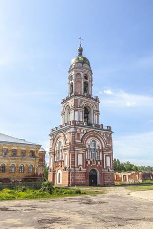 Kazan Monastery - Orthodox convent of the Kazan Icon of the Mother of God in Vyshny Volochyok in Red Town on the eastern outskirts of the cityのeditorial素材