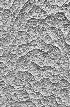 Abstract fractal. Background with gray texture. Computer graphics. Illustrationの写真素材