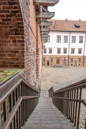 Republic of Belarus. Mir Castle Complex. Former possessions of the princes of the Radziwills. Late 15th centuryのeditorial素材