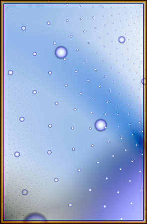 Texture in the frame of the picture. Abstract fractal. Computer graphics. Illustrationの写真素材