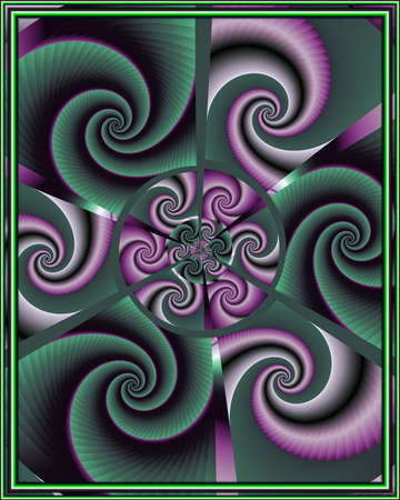 Texture. Abstract fractal. Computer graphics. Illustrationの写真素材