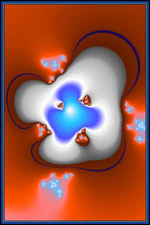 Texture. Abstract fractal. Computer graphics. Illustrationの写真素材