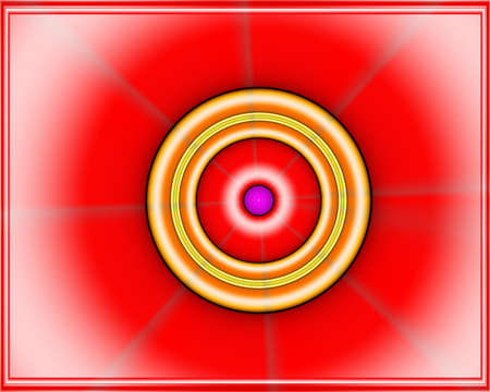 Texture. Abstract fractal. Computer graphics. Illustrationの写真素材