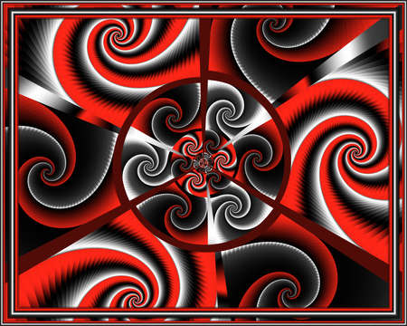 Texture. Abstract fractal. Computer graphics. Illustrationの写真素材