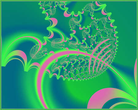Texture. Abstract fractal. Computer graphics. Illustrationの写真素材