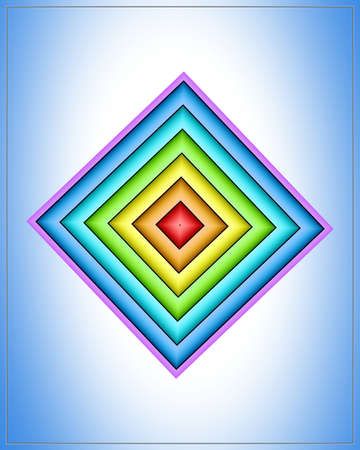 Texture. Abstract fractal. Computer graphics. Illustrationの写真素材
