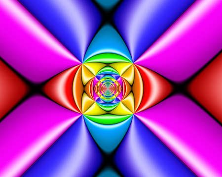Texture. Abstract fractal. Computer graphics. Illustrationの写真素材