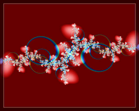 Texture. Abstract fractal. Computer graphics. Illustrationの写真素材