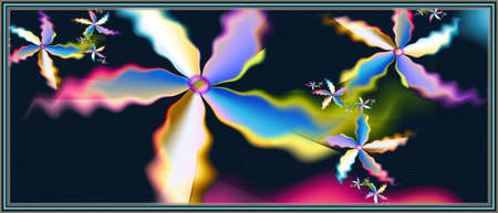Texture. Abstract fractal. Computer graphics. Illustrationの写真素材